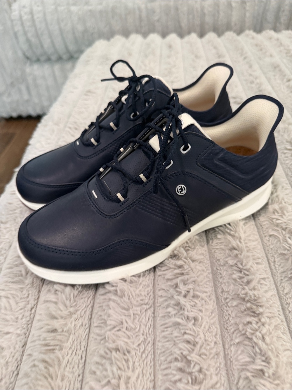 FootJoy Women’s Navy and White Athletic Golf Shoes